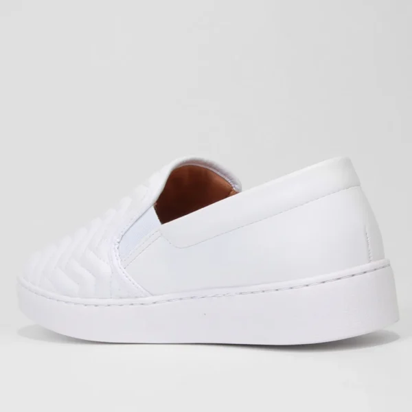 Slip On Vizzano Matelassê Feminino - Branco - Imagem 3