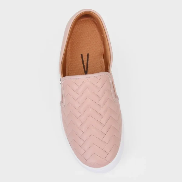 Slip On Vizzano Matelassê Feminino - Rosa Claro - Imagem 4