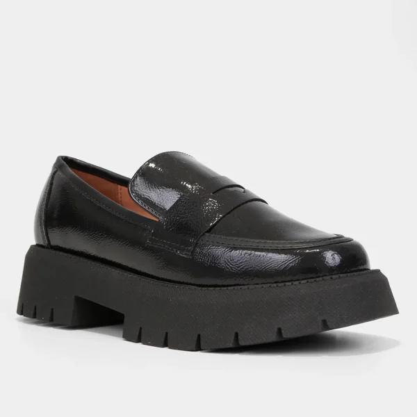 Mocassim Vizzano Tratorado Feminino - Preto - Imagem 2