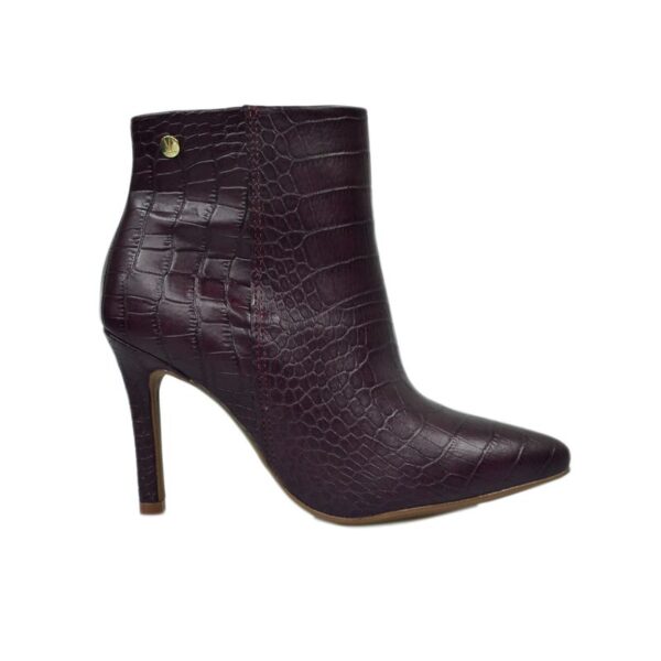 Bota Vizzano Matelassê Cano Curto Feminina - Preto - Imagem 2
