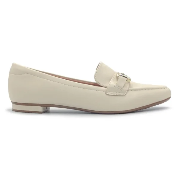 Mocassim Vizzano Feminino Enfeite 1351.106 - Bege